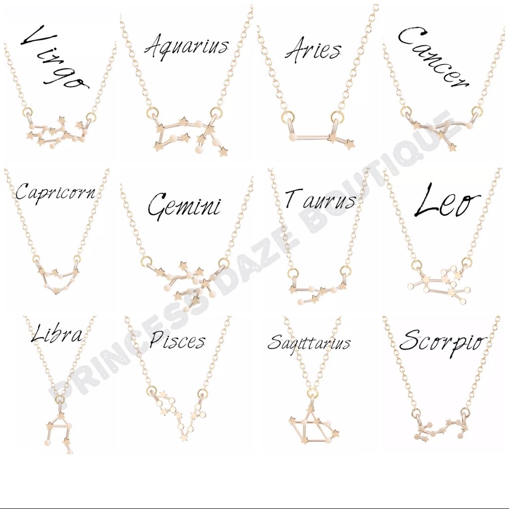 Gold Constellation Pendant Necklace‎